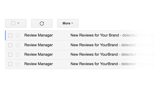 review manager alerts