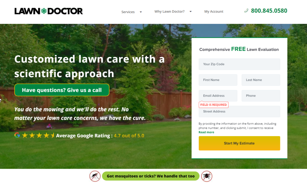 Lawn Doctor Page